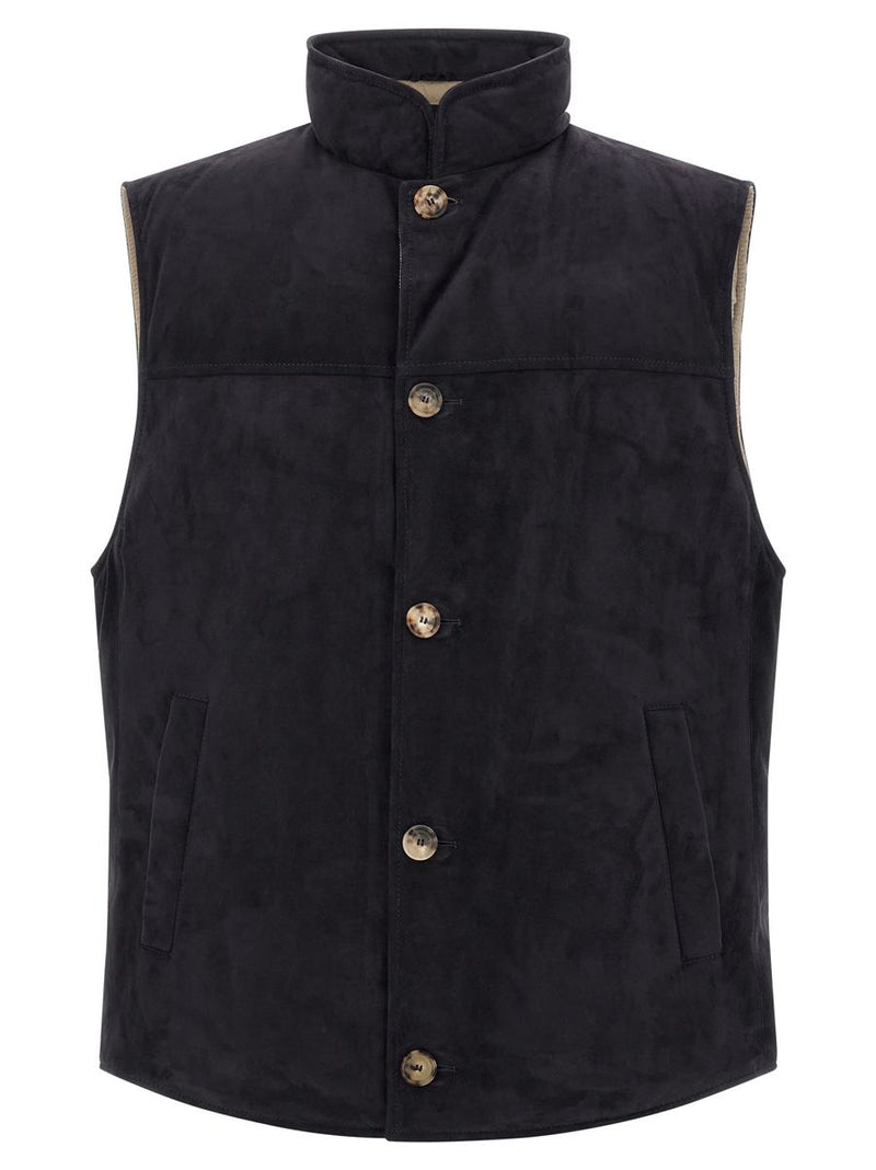 Brunello Cucinelli Suede Vest