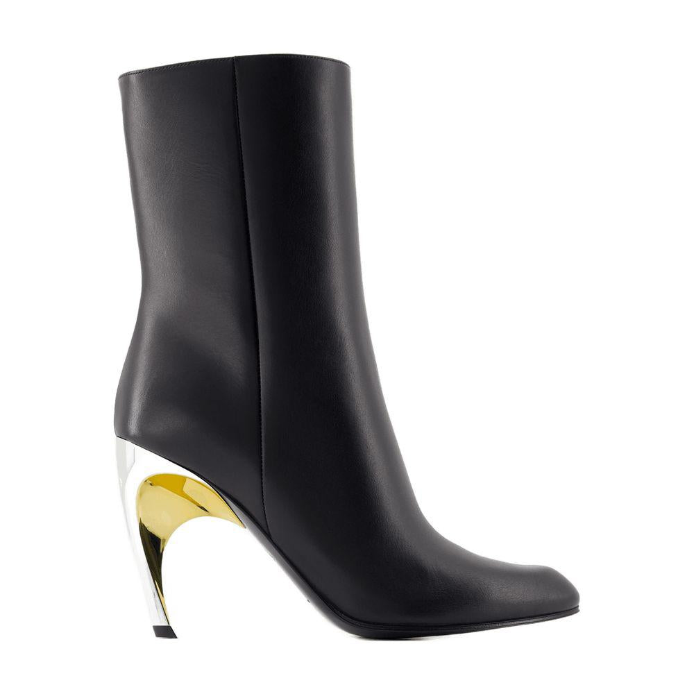 Alexander McQueen Seal Ankle Boots