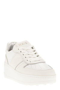 Tod'S Leather Platform Sneakers