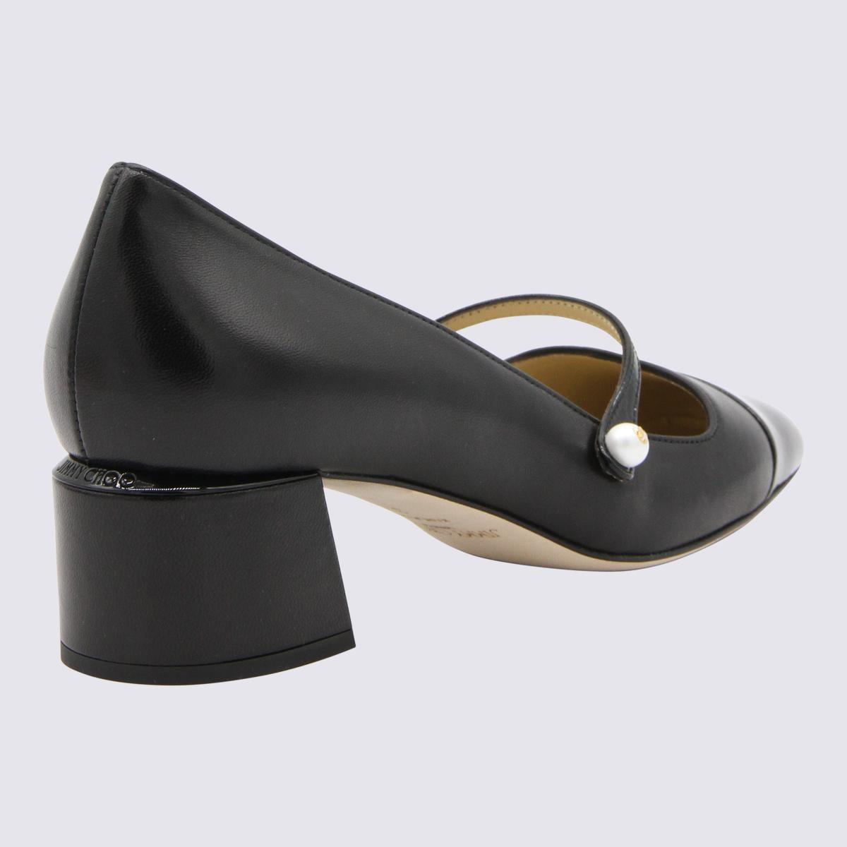 Jimmy Choo Black Leather Pumps