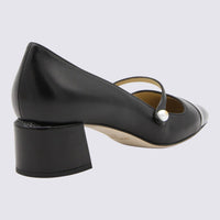 Jimmy Choo Black Leather Pumps