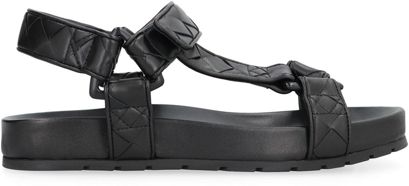 Bottega Veneta Trip Leather Sandals