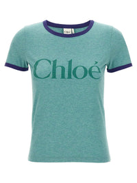 Chloé Logo Print T-Shirt