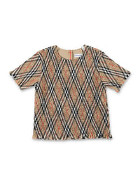 Burberry Kids Kid - Check Cotton Top
