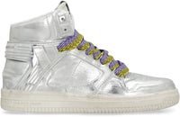 Philippe Model La Grande Woman Leather High-Top Sneakers