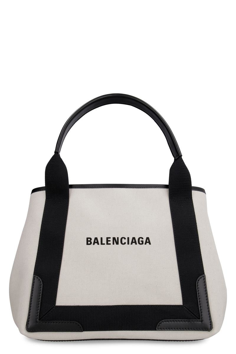Balenciaga Cabas Canvas Tote Bag