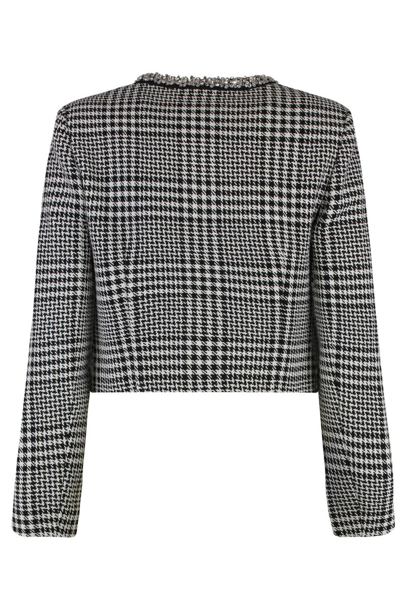 Self-Portrait Houndstooth Blazer