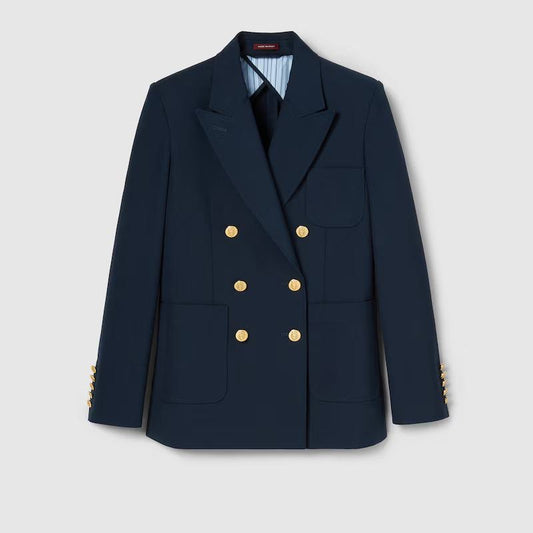 Gucci Breasted Cotton Jacket