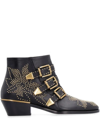 Chloé Susanna Nappa Leather Ankle Boot Shoes