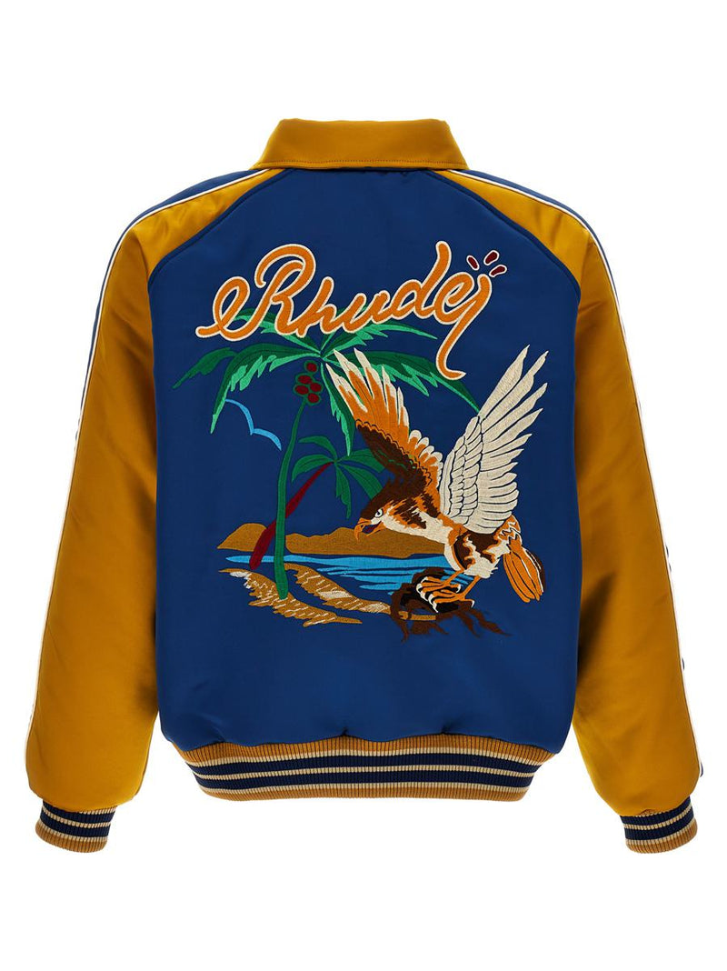Rhude 'Palm Eagles Souvenir' Bomber Jacket