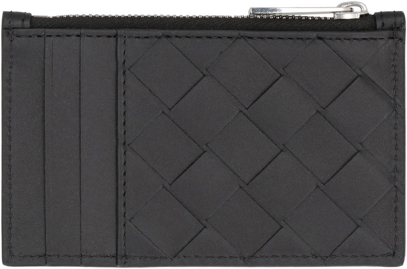 Bottega Veneta Leather Card Holder