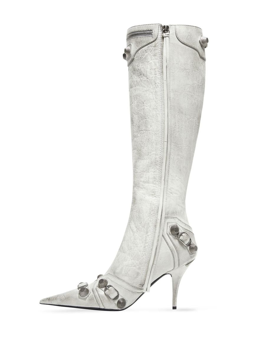 Balenciaga Le Cagole Leather Boots