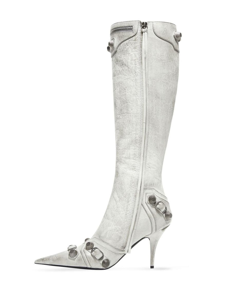 Balenciaga Le Cagole Leather Boots