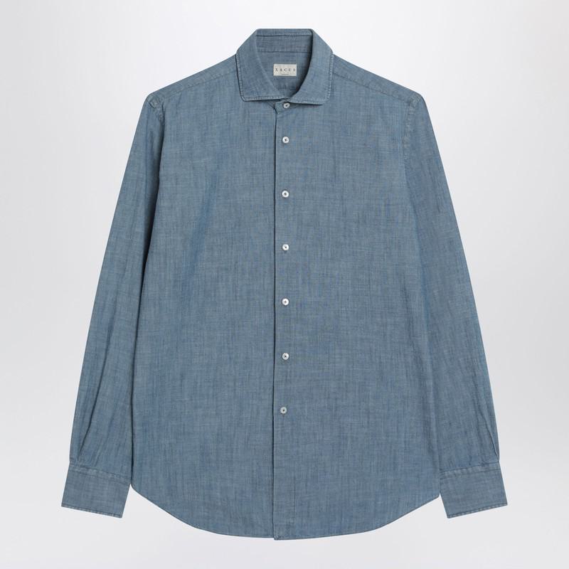 Xacus Light Denim Tailor Fit Shirt