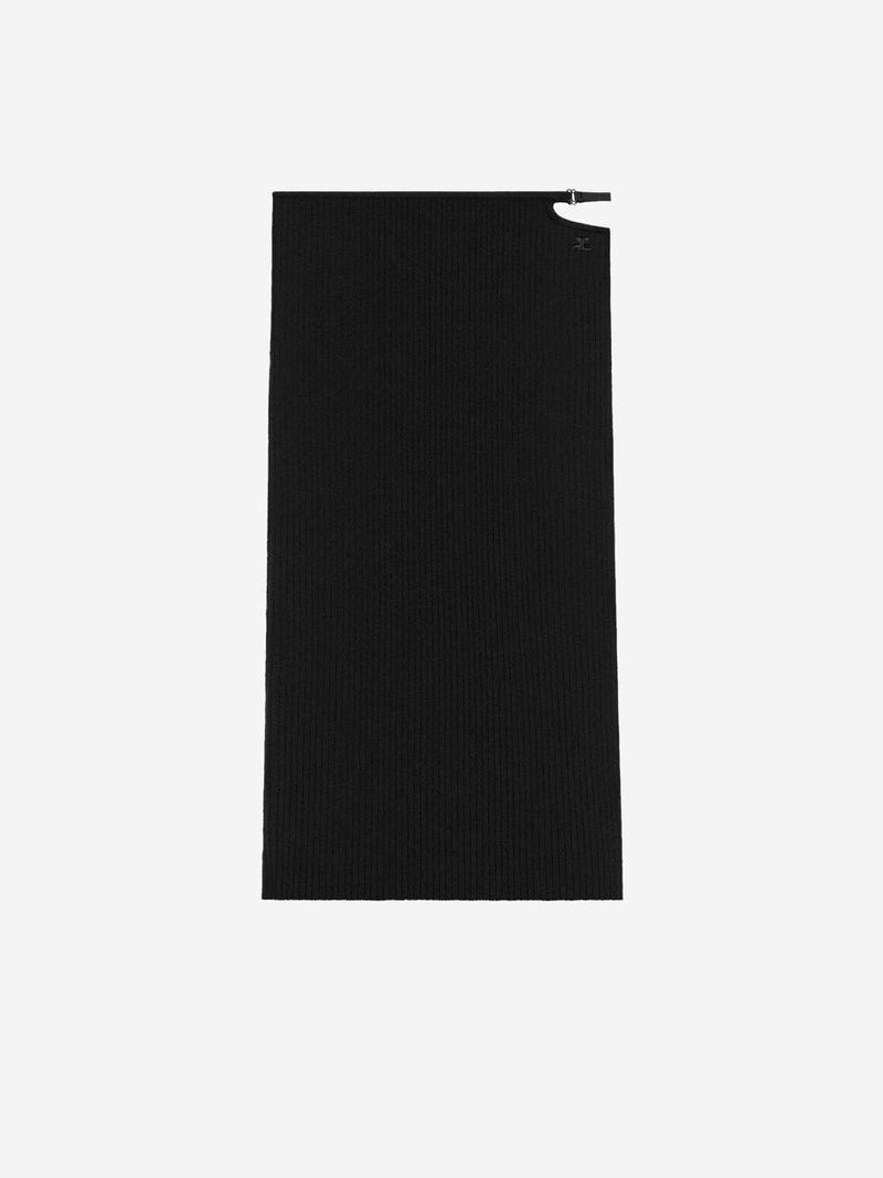 Courrèges Midi Knitted Skirt