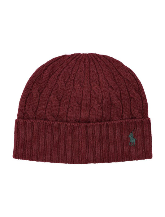 Polo Ralph Lauren Wool-Blend Cable-Knit Beanie