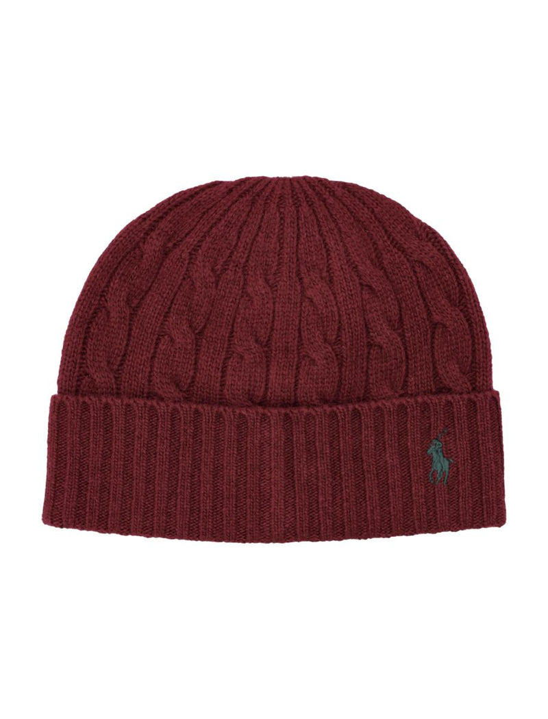 Polo Ralph Lauren Wool-Blend Cable-Knit Beanie