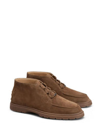 Tod'S Suede Desert Boots Shoes