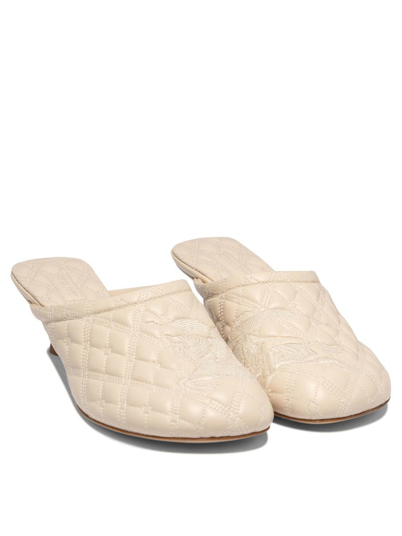 Burberry "Sadler" Mules 45 Mm