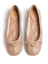 Valentino Garavani Quiltie 67 Leather Ballet Flats