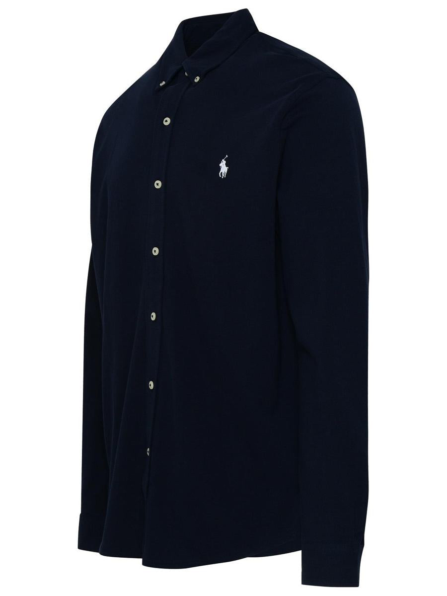 Polo Ralph Lauren Blue Cotton Shirt