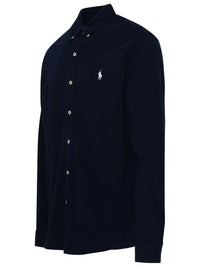 Polo Ralph Lauren Blue Cotton Shirt