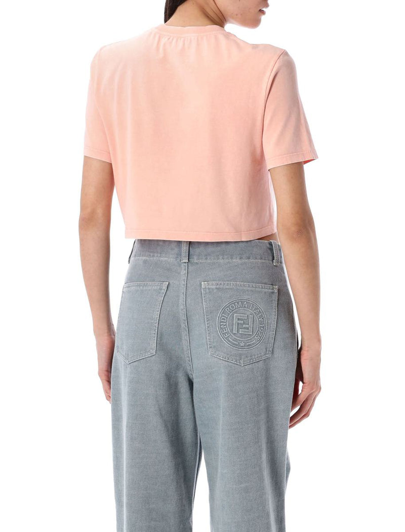 Fendi Cropped T-Shirt