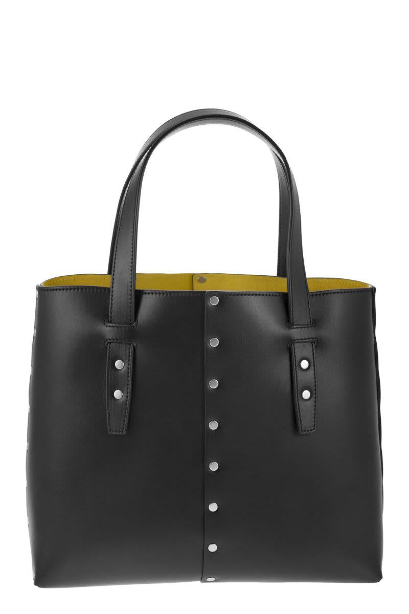 Fabiana Filippi Leather And Studded Tote Bag