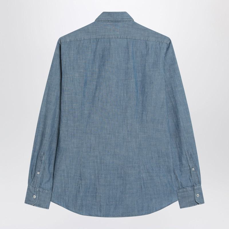 Xacus Light Denim Tailor Fit Shirt