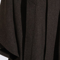 MM6 Maison Margiela Dark Grey Wool Capes