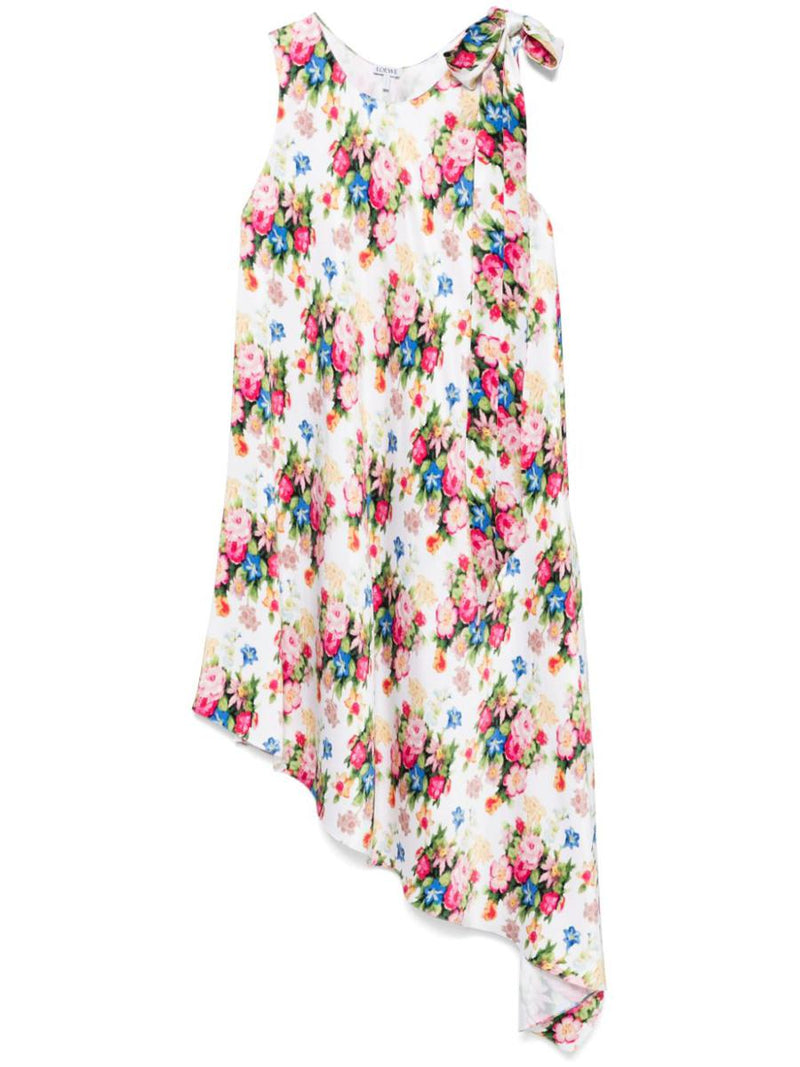 Loewe Silk Asymmetric Dress