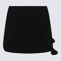 Courrèges Black Mini Skirt