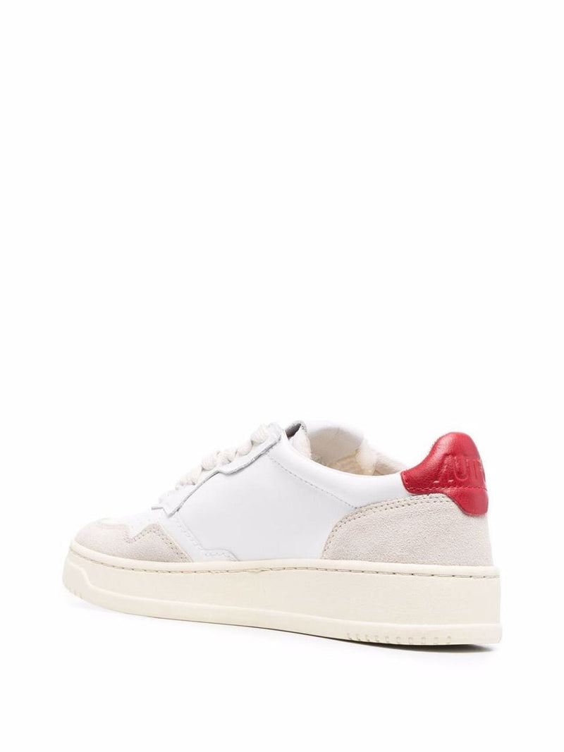 Autry Medalist Low Leather And Suede Sneakers
