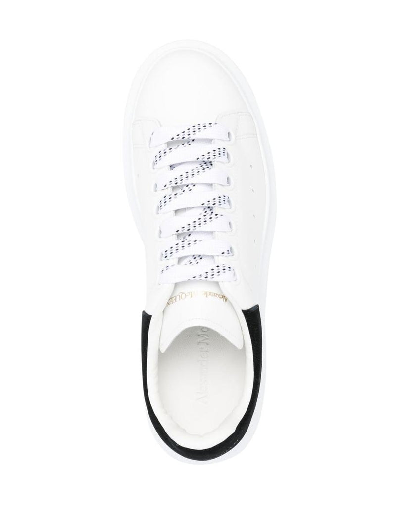 Alexander McQueen 'Oversize' Sneakers In White Leather