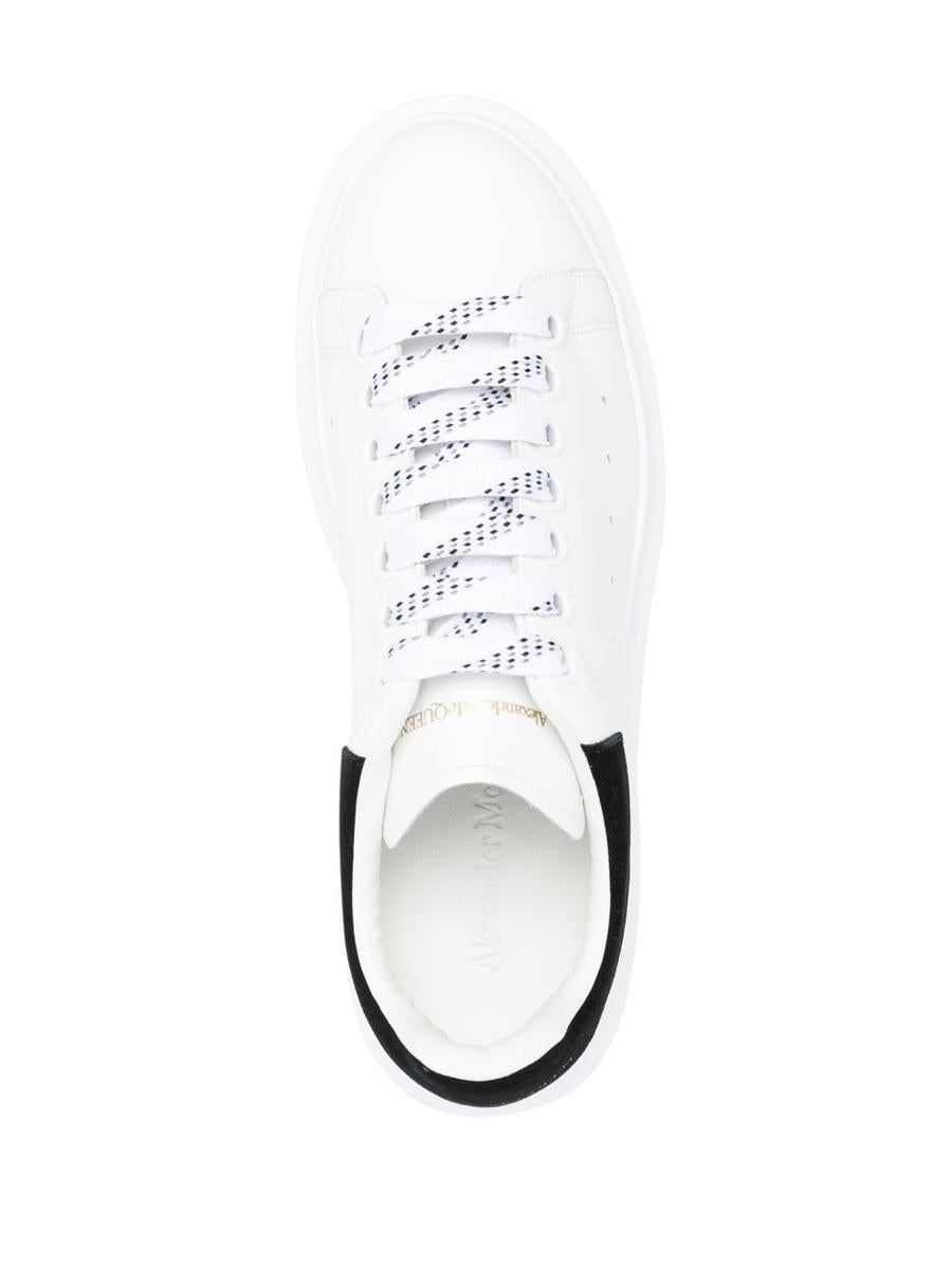 Alexander McQueen 'Oversize' Sneakers In White Leather
