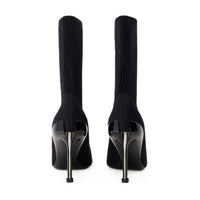 Alexander McQueen Pointed-Toe Ankle Boots