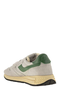 Autry Reelwind - Suede And Technical Textile Trainer