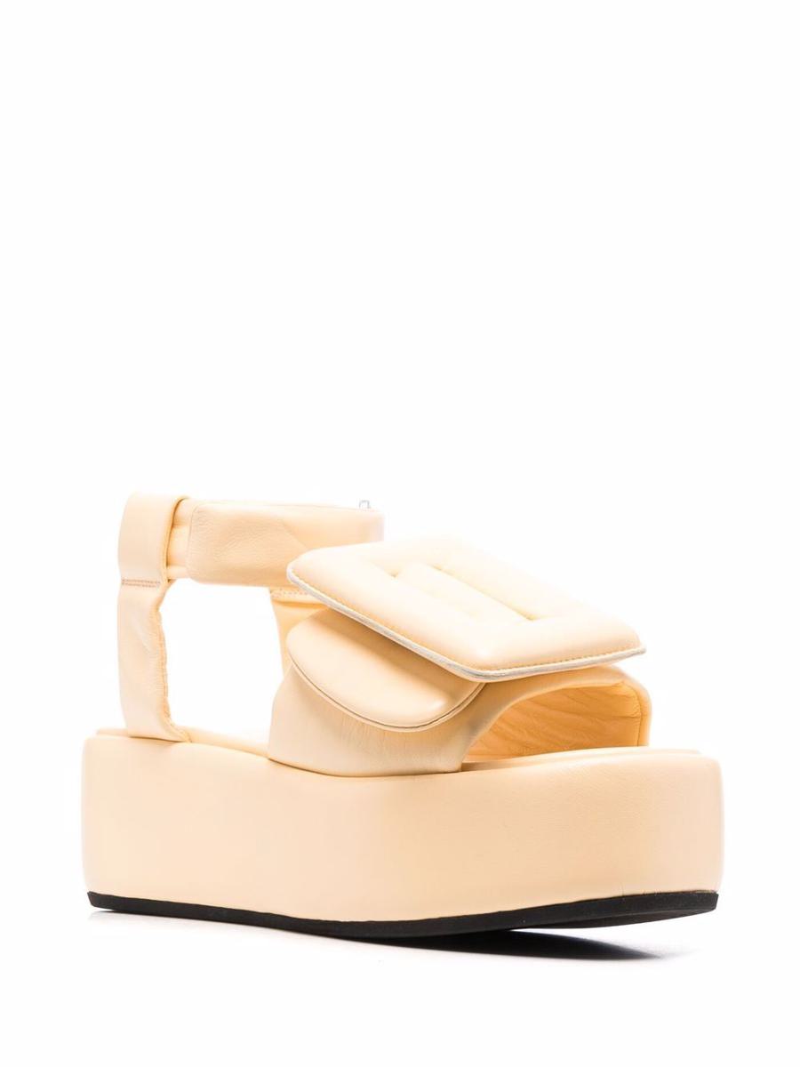 Boyy Puffy Platform Leather Sandals