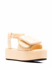 Boyy Puffy Platform Leather Sandals