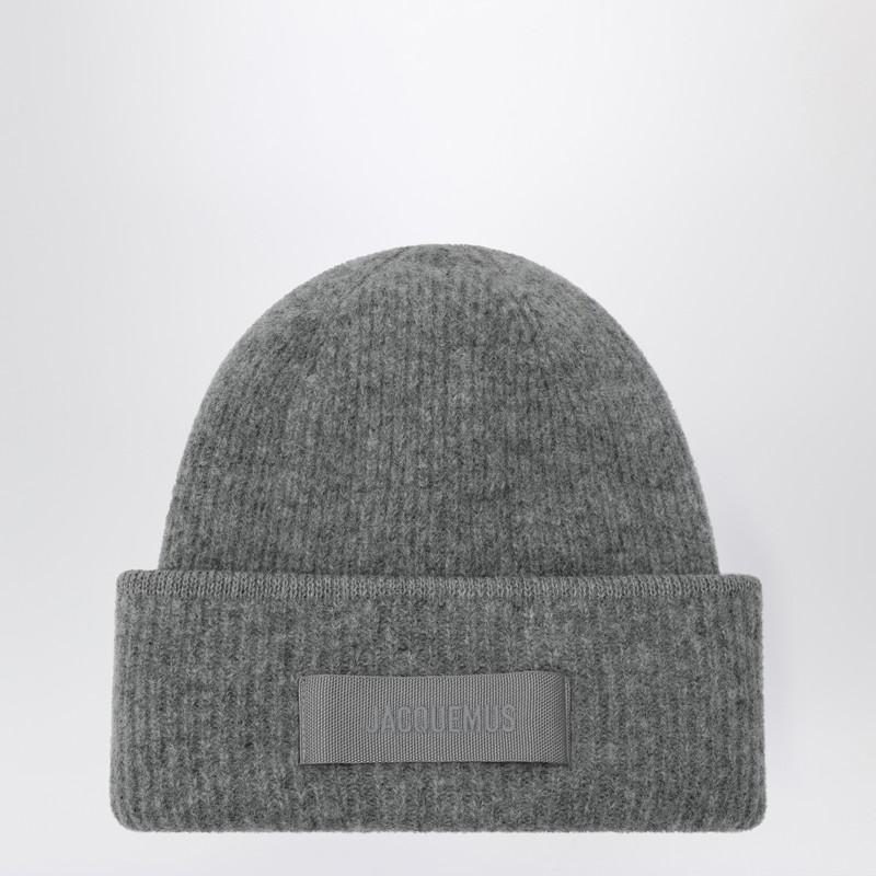 Jacquemus Ribbed Wool-Blend Beanie