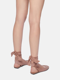 The Attico Cloe Ballerina Shoes