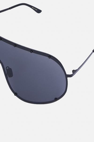 Rick Owens Sunglasses Black+Black