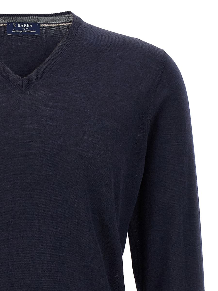 Barba Wool And Silk Sweater