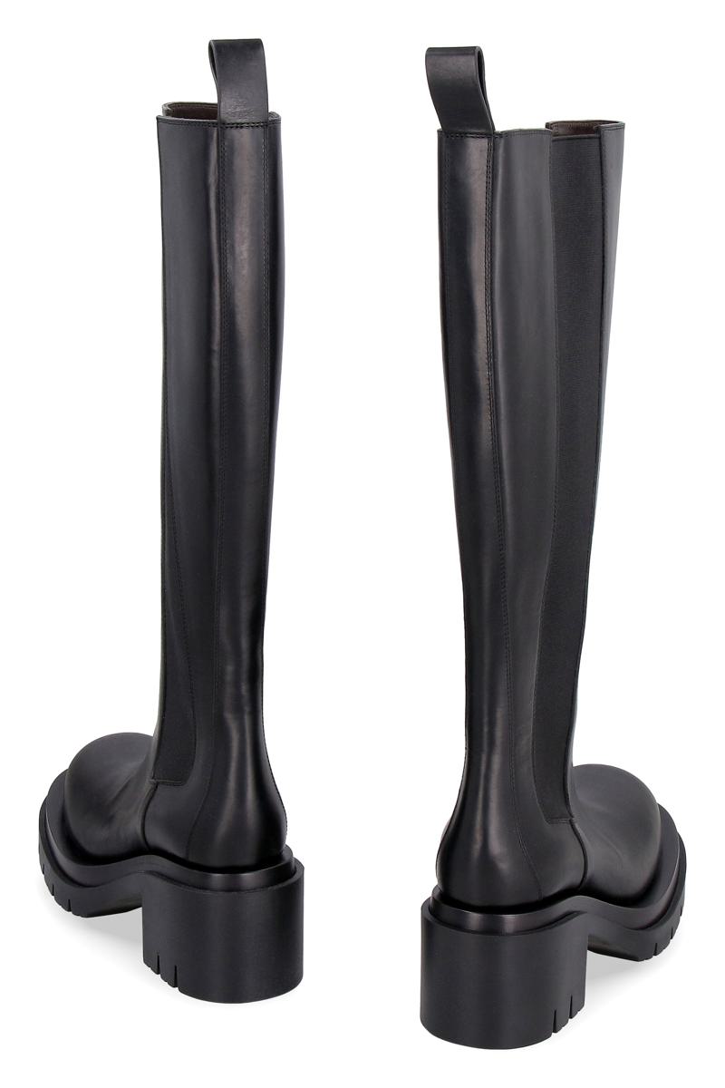 Bottega Veneta Lug Leather Boots