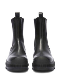 Jil Sander Leather Chelsea Boots