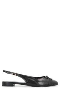 Tory Burch Leather Slingback Pumps