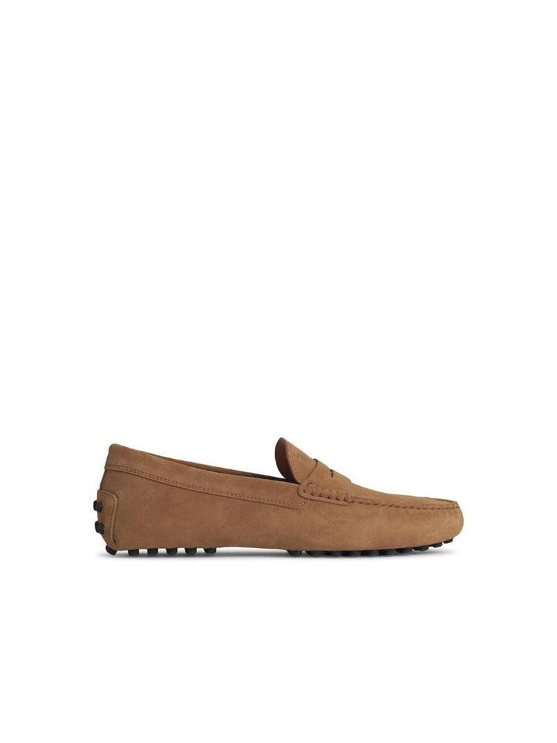 Tod'S Beige Suede Loafers