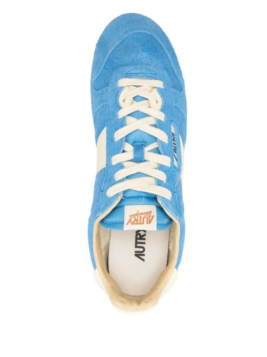 Autry "Windspin Low" Man Suede Leather Sneakers Shoes