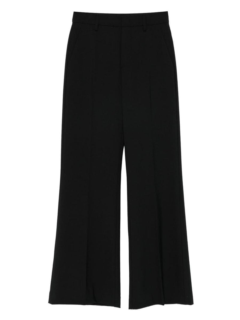 Dondup Black High-Waisted Trousers