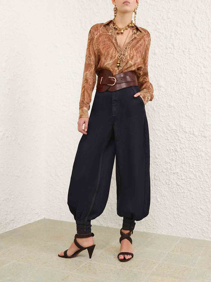 Zimmermann Silk Paisley Blouse